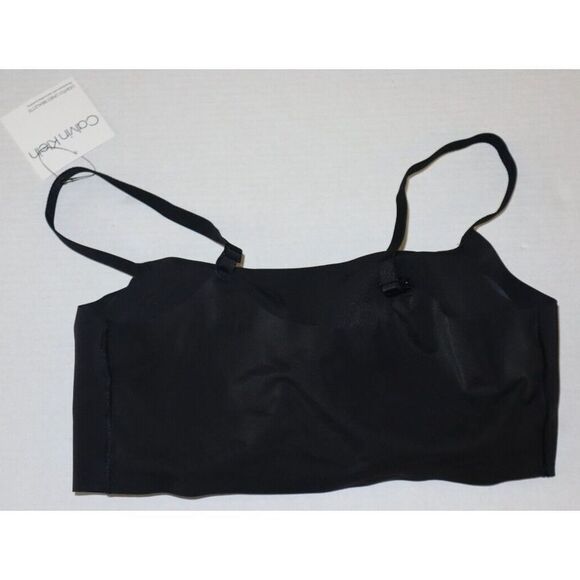 Calvin Klein QP21320 Women Sz L Black Lightly Lined Seamless Racerback Bralette - Picture 4 of 8